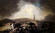 Francisco de goya y Lucientes Robbery Germany oil painting artist